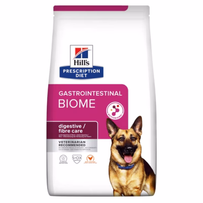 Koera kuivtoit Hill's Prescription Diet Gastrointestinal Biome, kana ja kalkun, 1,5 kg