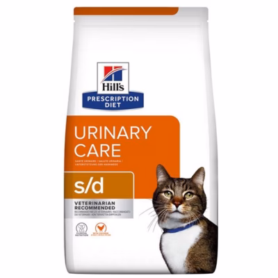 Kassi kuivtoit Hill's Prescription Diet Urinary Care s/d kana, 3 kg