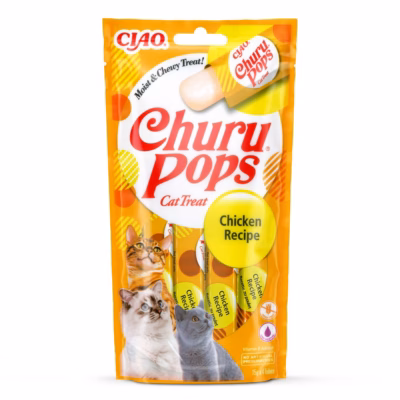 Kassimaitse INABA Churu Pops kanaga, pasta, 4 × 15 g