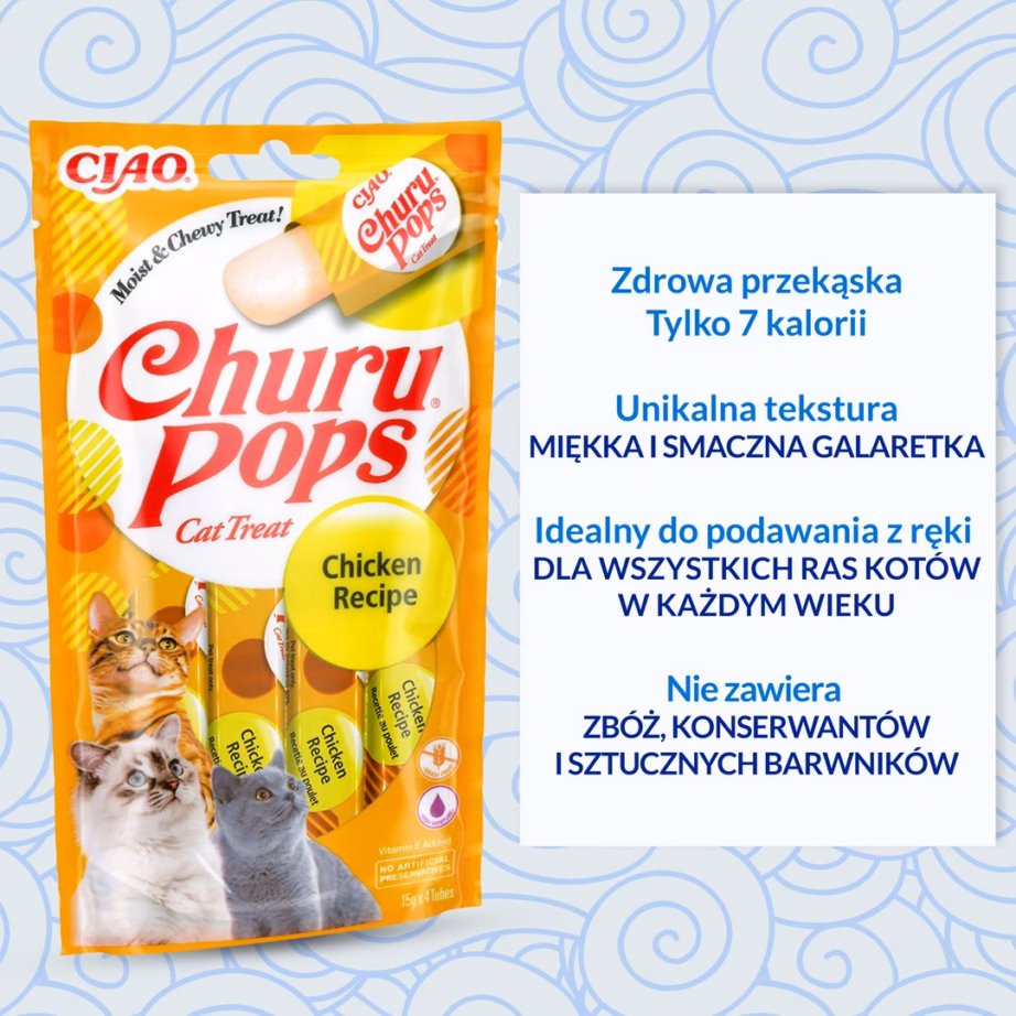 Kassimaius INABA Churu Pops kanaga, pasta, 4 × 15 g - 5