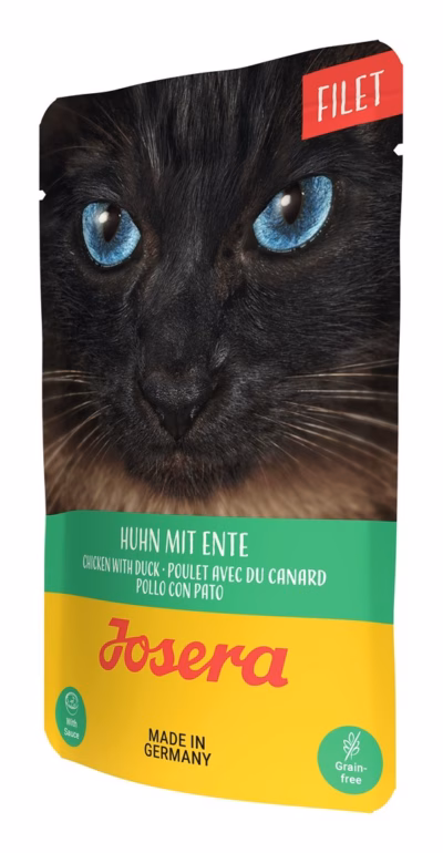 Kasside märgtoit JOSERA Fillet kanfileega ja pardiga, 70 g, kotike