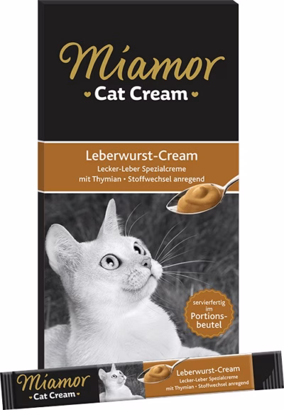 Kassimaius Miamor MIAMOR Cat Cream, maksa maitsega kreem, 15 g