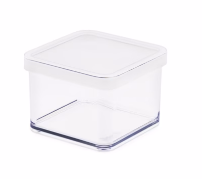 Maiusekarp Rotho Loft, 500 ml, valge/läbipaistev