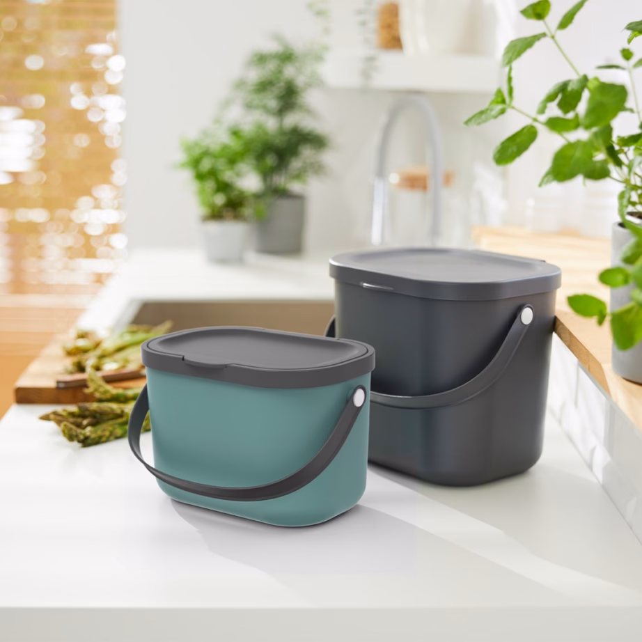Jäätmesorteerimiskonteiner ROTHO Albula, 6 l, antratsiithall - 4