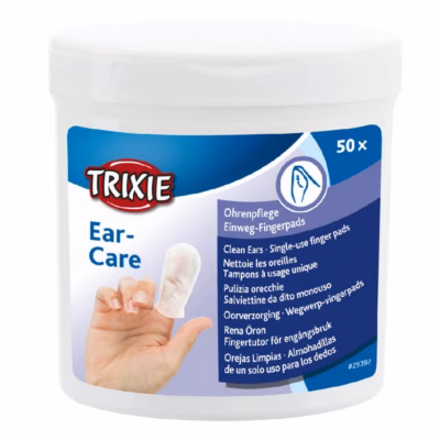 Kõrvapuhastussalvrätid TRIXIE Ear-Care, 50 tk