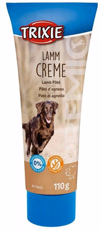Koerapasteet TRIXIE Lamm Creme, lambaga, 110 g, gluteenivaba, tuubis