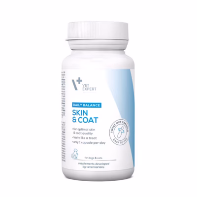 Naha ja karvkatte toidulisand VetExpert VETEXPERT Skin&Coat koertele ja kassidele, 30 kapslit