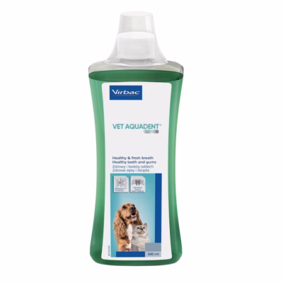 Suuhügieeni lahus koertele ja kassidele Virbac Vet Aquadent FR3SH, 500 ml