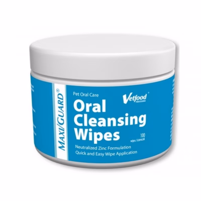 Suuhügieenisalvrätikud Vetfood Maxi/Guard Oral Cleansing Wipes koertele ja kassidele