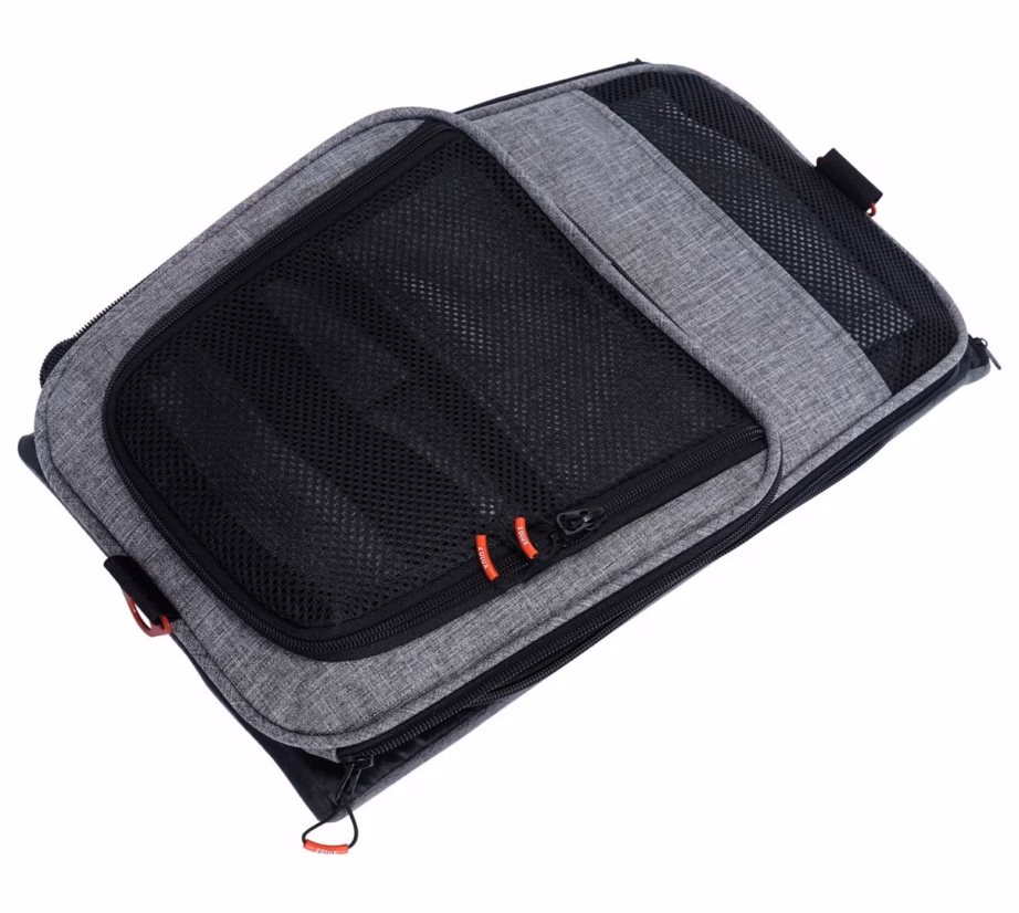 Lemmiklooma transpordikott ZOLUX Nomad M, laiendatav, 44 × 28 × 28 cm, must/hall - 4