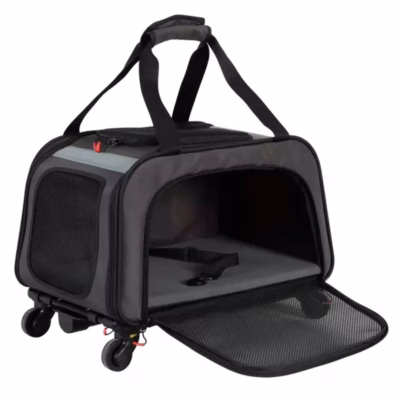 Ratastega lemmikloomapuur ZOLUX Nomad koerale ja kassile, 47 × 32 × 27 cm, max 8 kg