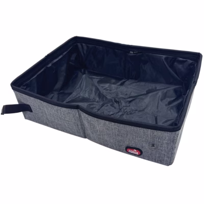 Reisikassitualett ZOLUX Nomad, hall, 40,5 × 30,5 × 12 cm