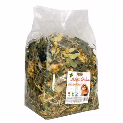 Küülikute maius ALEGIA Mega Box, taimse maitsega, 650 g