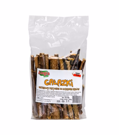 Näriliste ja küülikute maius ALEGIA Twigs, taimne, 100 g