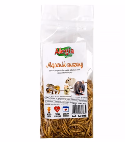 Kuivatatud jahutõugud närilistele Alegia, maius, 60 g