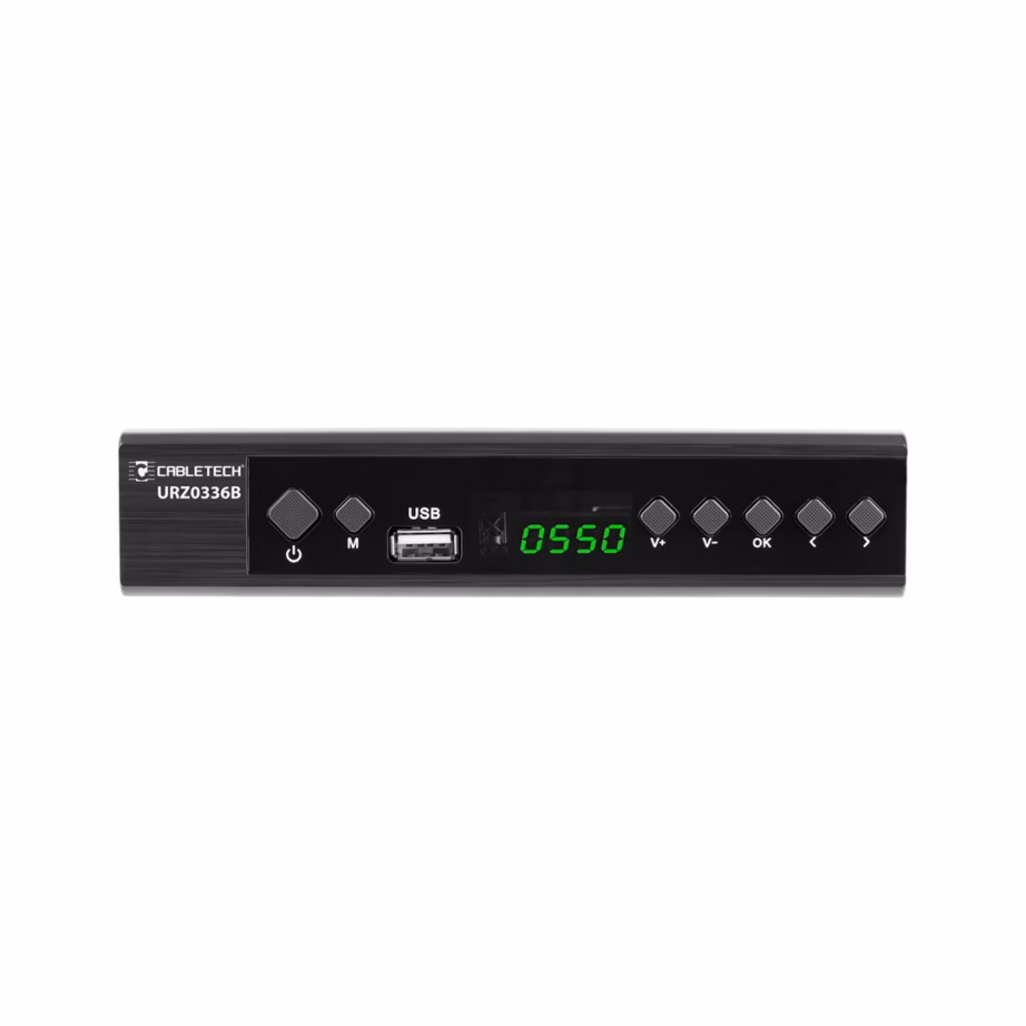 DVB-T2 digiboks Cabletech URZ0336, H.265/HEVC, HDMI, USB-salvestus ja ajanihe - 4