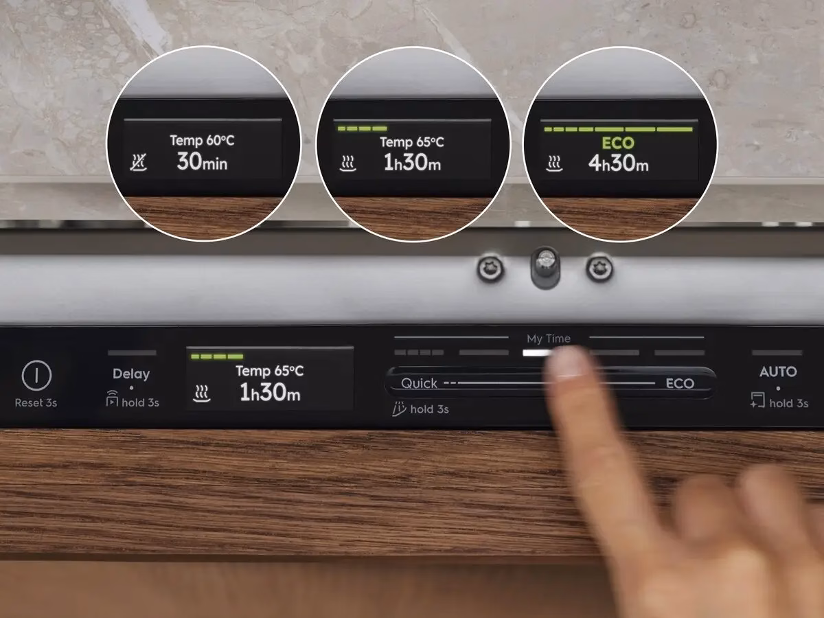 QuickSelect Connect: vali tsükli kestus