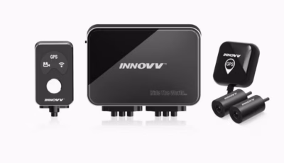 Mootorratta pardakaamera INNOVV K7, 2 kaamerat (ees ja taga), öörežiim, Wi‑Fi, GPS