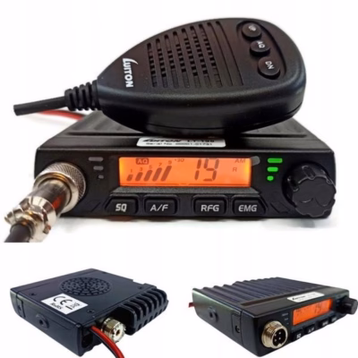 Autode CB-raadio Luiton LT-198 ASQ, AM/FM 40 kanalit, 4 W, 12–24 V