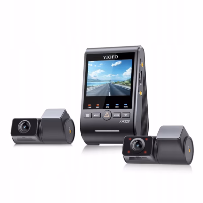 Pardakaamera VIOFO A329S 3CH GPS, 4K (3840 × 2160), Wi‑Fi ja 2,4" ekraan