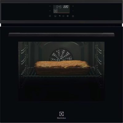 Integreeritav pürolüüspuhastusega ahi Electrolux EOF7P86H3, 65 l, A+, tume roostevaba teras/must