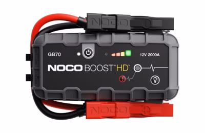 Käivitusabi NOCO GB70 Boost 12 V, kuni 2000 A, USB ja 12 V väljundiga
