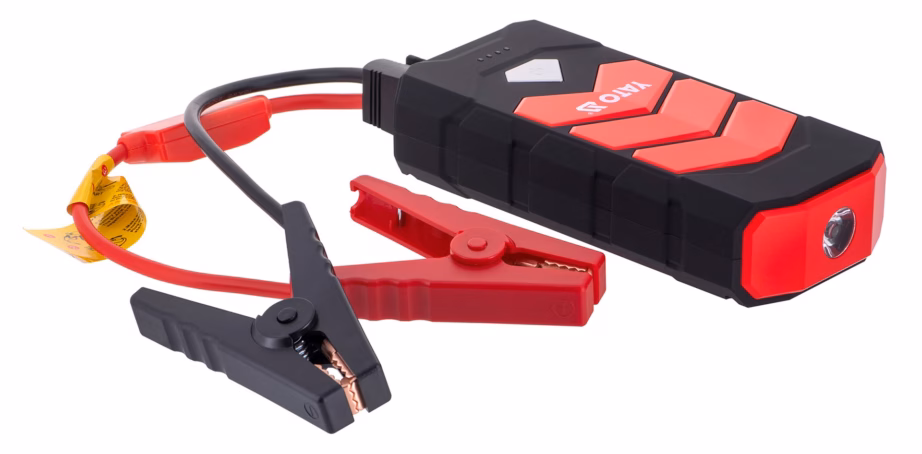 Käivitusabi ja akupank YATO YT-83081, 9000 mAh, 400 A, 2× USB, taskulamp - 6