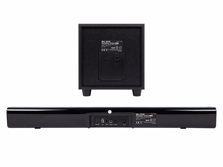 Heliribakõlar BLOW CINEMA 4.1, Bluetooth, subwoofer, HDMI ja optiline ühendus - 6