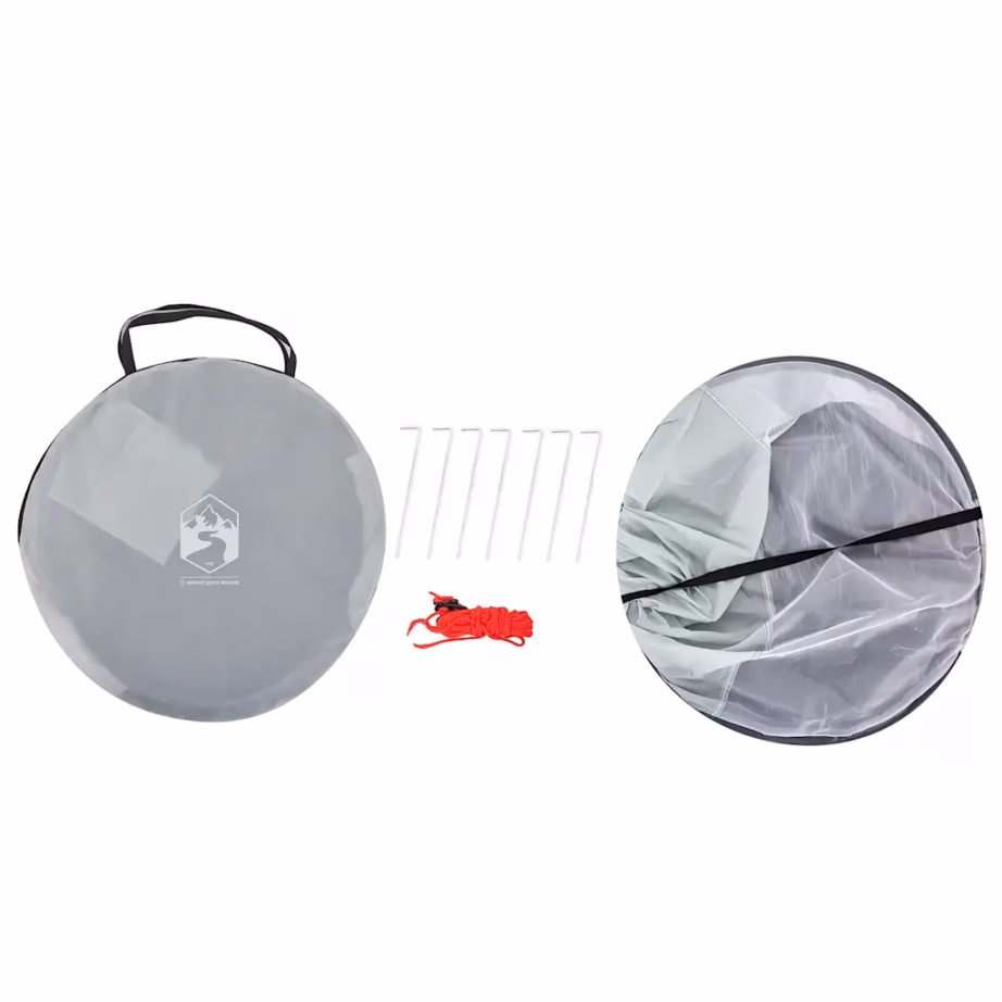 Hall pop-up rannatelk 2 inimesele, veekindel 190T polüester, 225/190 x 158 x 115 cm - 9