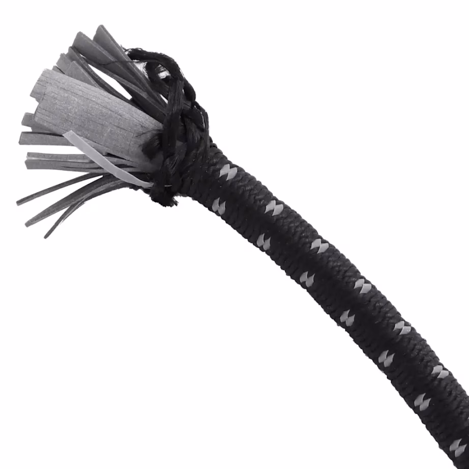 Helkurribade ja konksudega bungee nöörid, 50 tk, 59 cm, must - 4
