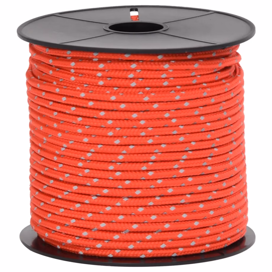 Helkuriga telginööri komplekt kinnitusaasadega, 50 m, 4 mm, punane - 4