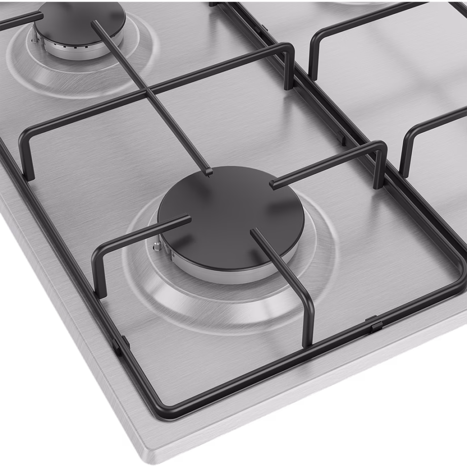 Integreeritav gaasipliidiplaat BEKO HIBG64120SX, 60 cm, 4 põletit, roostevaba teras - 4