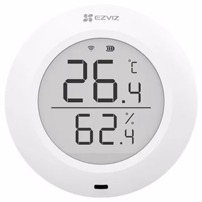 Temperatuuri- ja niiskusandur EZVIZ CS-T51C, Zigbee 3.0, 2,4 GHz, valge