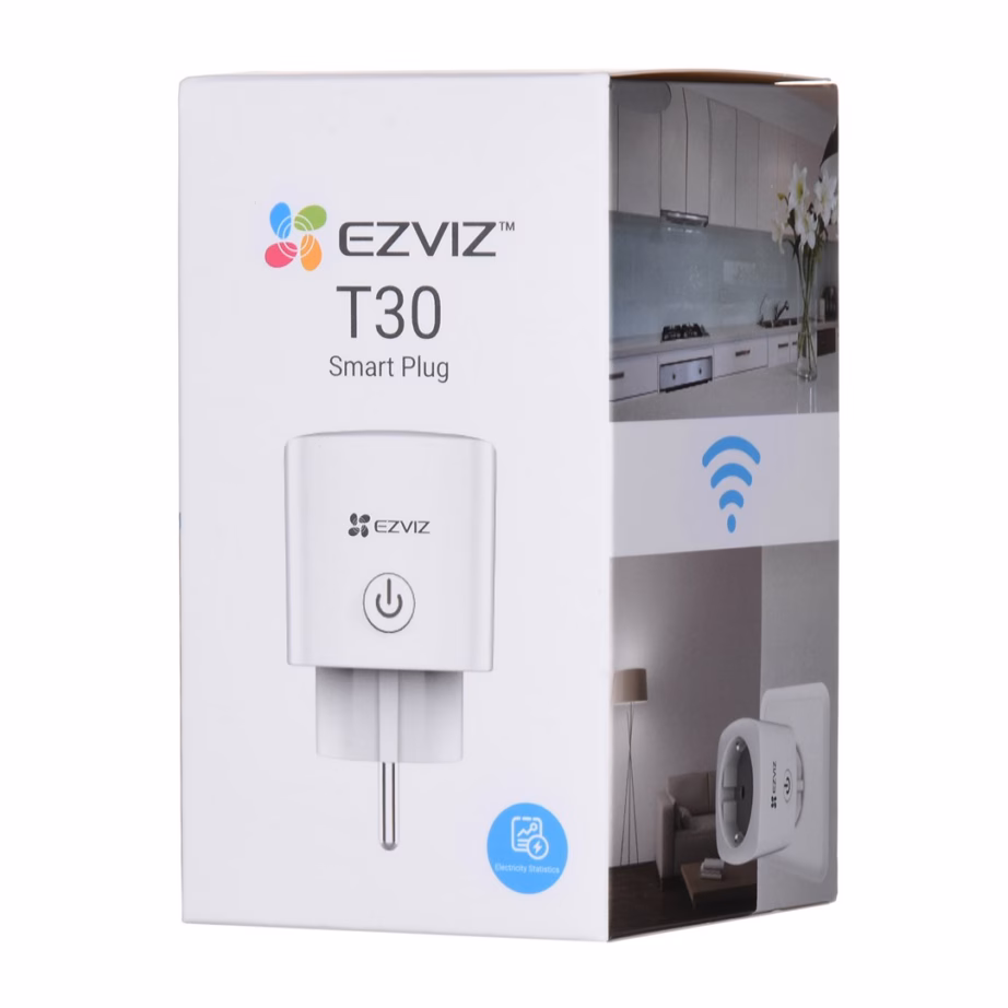 Nutipistik EZVIZ T30-10B-EU, Wi‑Fi, 1600 W, valge - 3