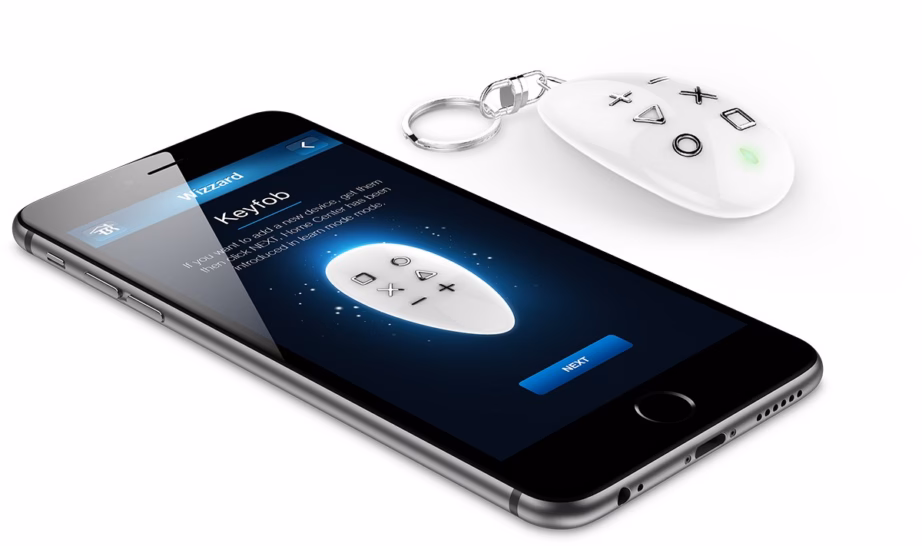 Pult FIBARO KeyFob, valge, universaalne (valgustus ja kodune helisüsteem) - 5