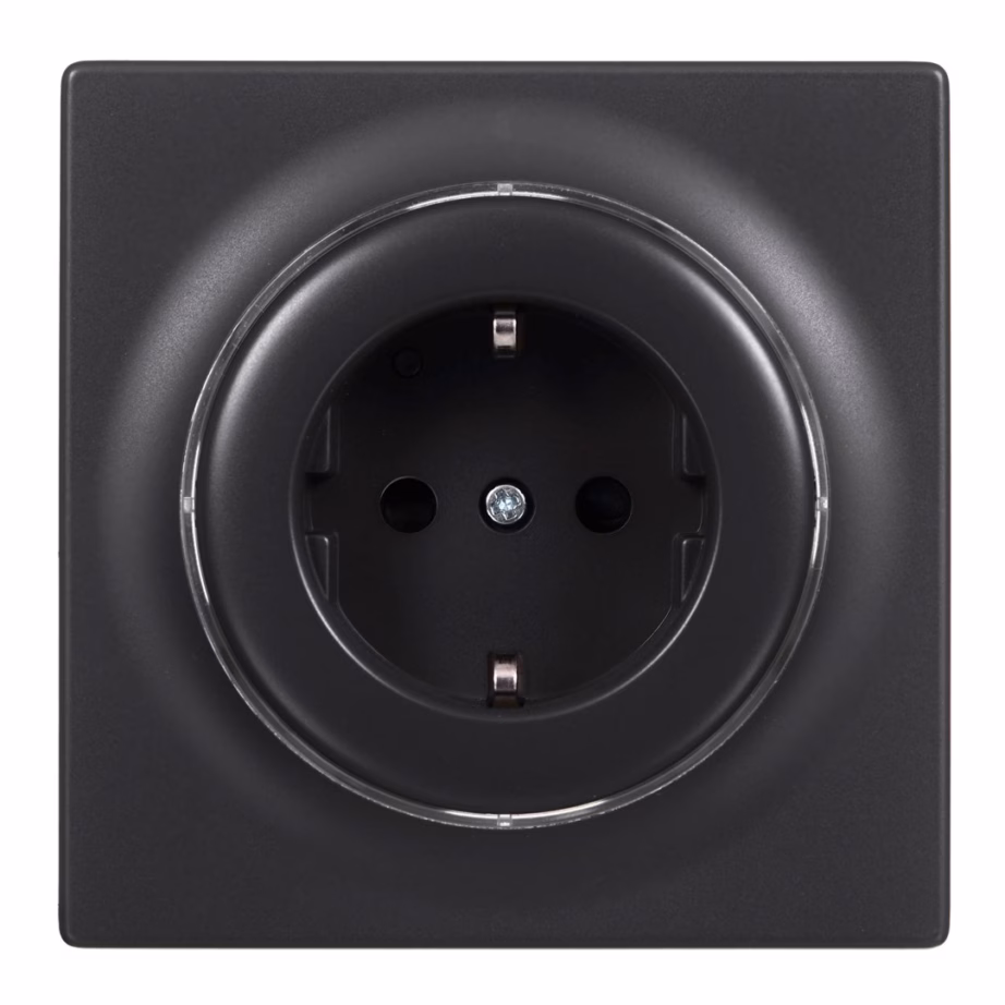 Nutikontakt FIBARO FGWOF-011-8, Type F, must, 110–230 V, 1 pesa - 3