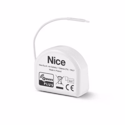 Nutikodu kaugjuhtimismoodul Nice SingleSmart-Control FGS-214 EU, Z-Wave, juhtmega