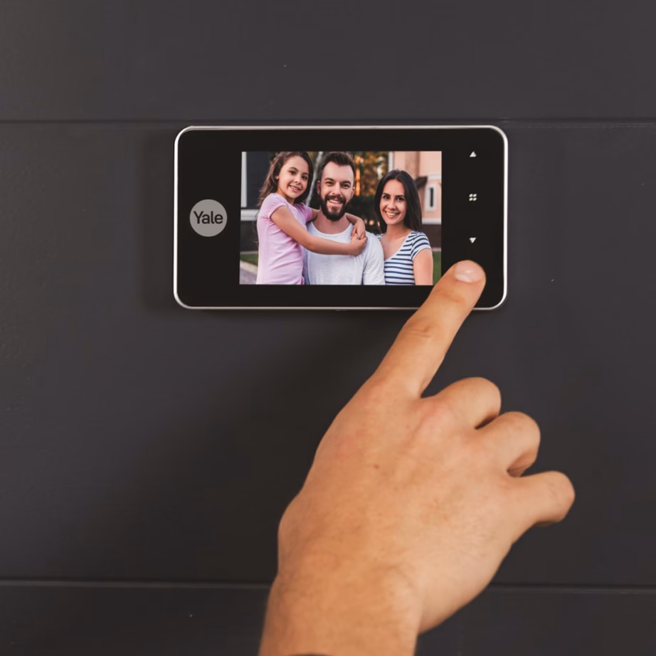 Digitaalne uksesilm Yale DDV 4500, 4-tolline ekraan, 0,3 MP, 105° - 6