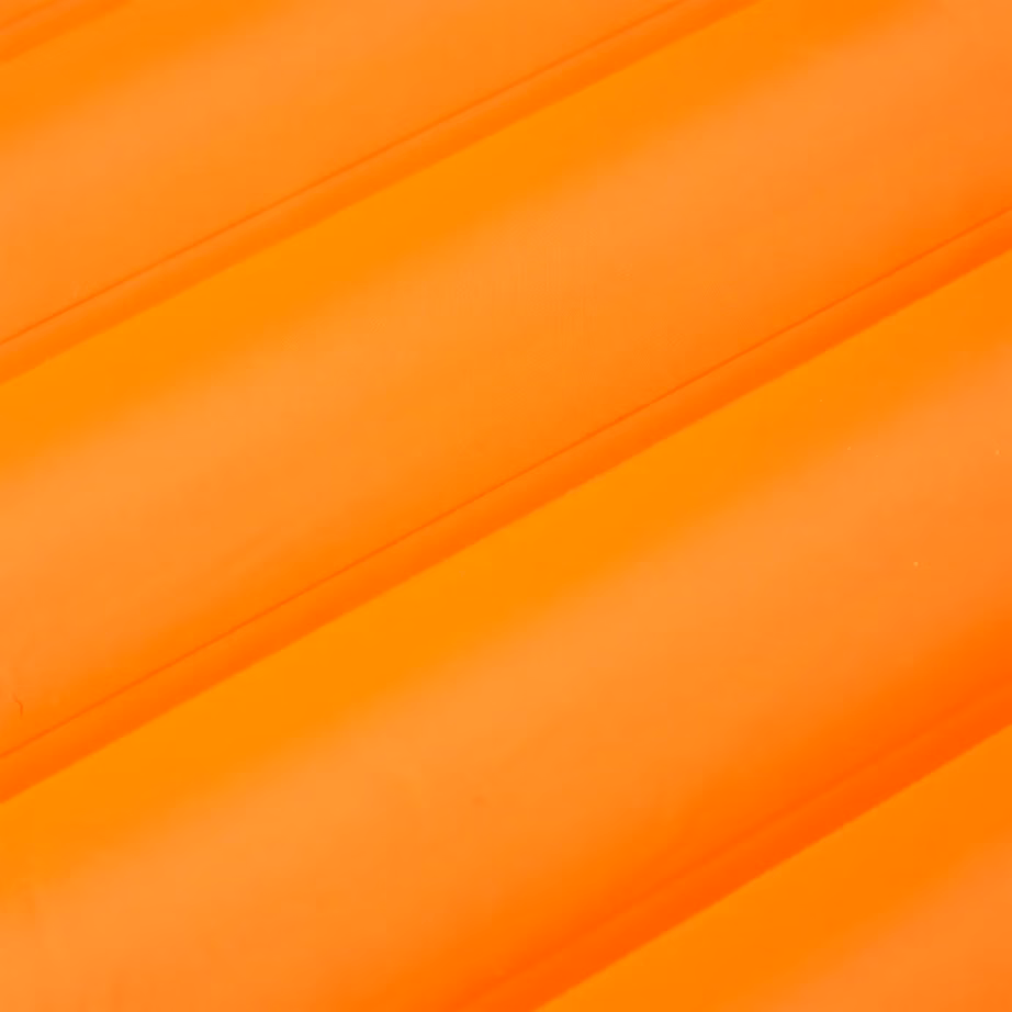 Isetäituv matkamadrats padja ja jalgpumbaga, 1 inimesele, oranž, 190 x 68 x 10 cm - 4