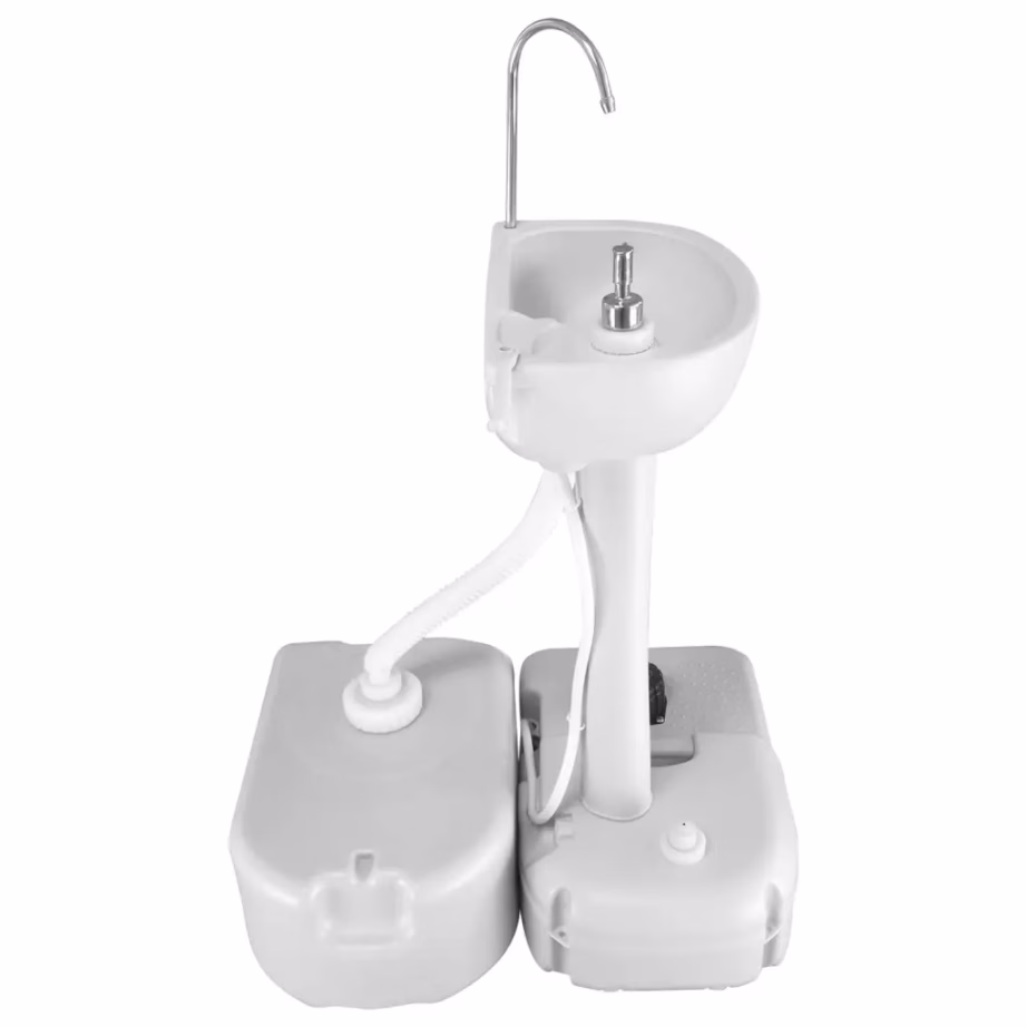 Kaasaskantav veepaak adapteriga, 24 l, hall HDPE - 2
