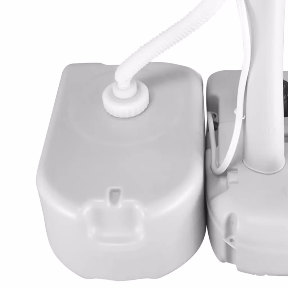 Kaasaskantav veepaak adapteriga, 24 l, hall HDPE - 3