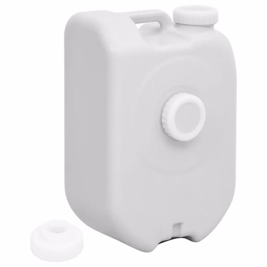 Kaasaskantav veepaak adapteriga, 24 l, hall HDPE - 4