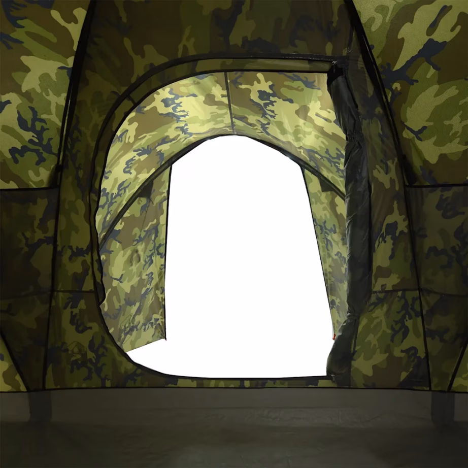 Peretelk 6 inimesele, kuppeltelk, kamuflaaž, veekindel, 494 x 370 x 190 cm - 10