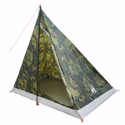 Seljakotitelk 2 inimesele, kamuflaaž, 185T polüester PU-kattega, 225 x 130 x 142 cm