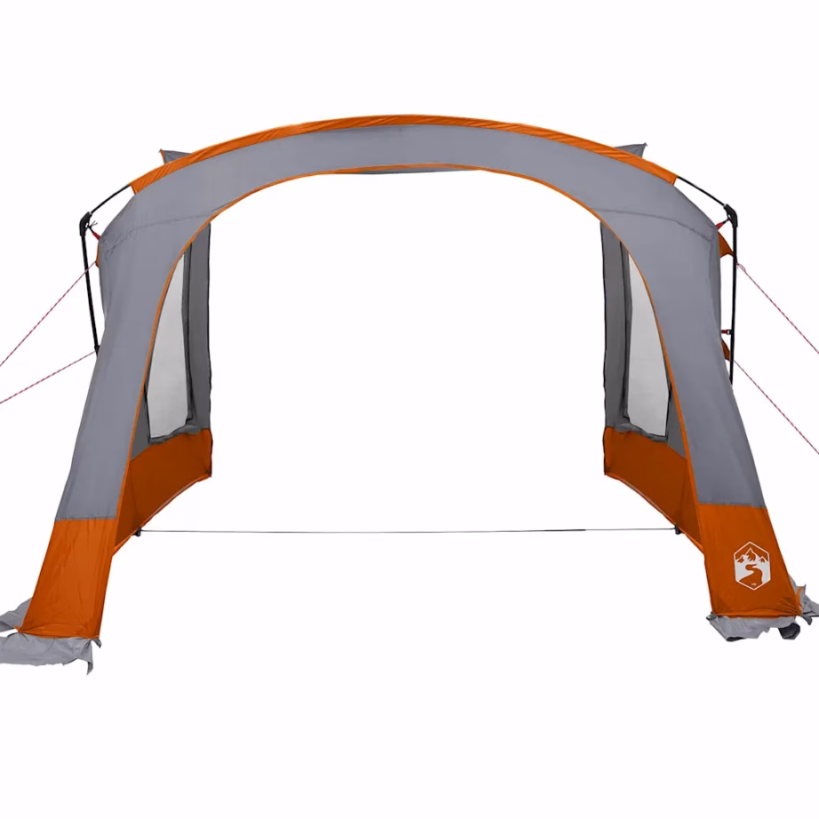 Karavanitelk 5 inimesele, hall ja oranž, 410 x 275 x 245 cm - 5
