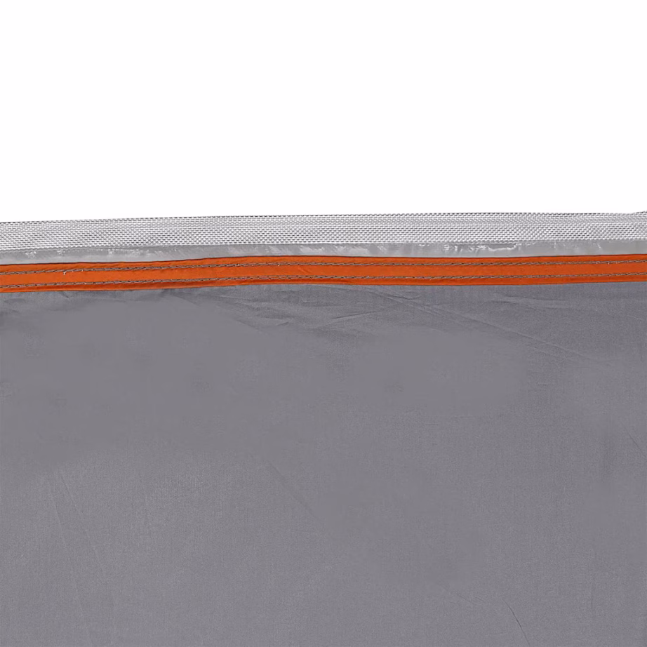 Karavanitelk 5 inimesele, hall ja oranž, 410 x 275 x 245 cm - 8