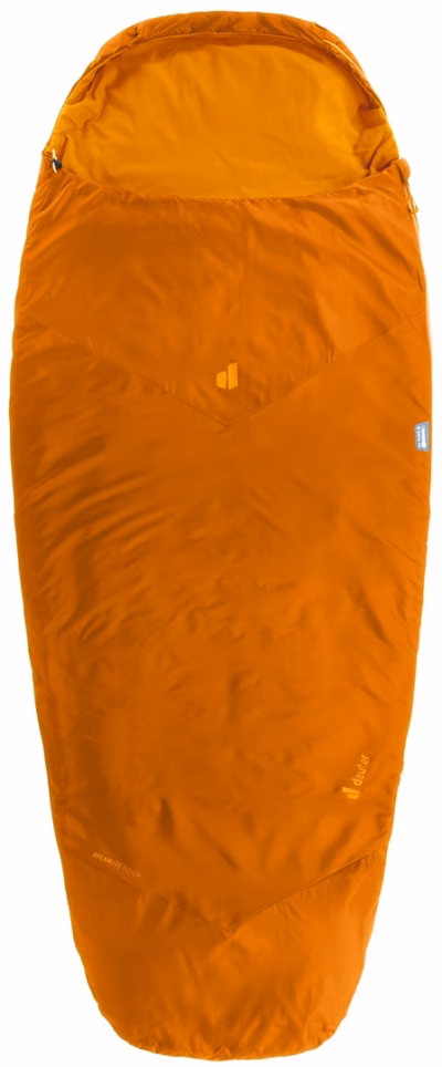 Magamiskott Deuter Dreamlite 15C/59F, mumia, 200 × 75 cm, oranž