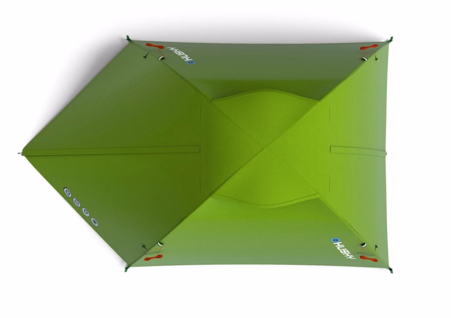 Matkatelk HUSKY SAWAJ 2, 2-kohaline kuppeltelk, 215 × 230 × 120 cm, 2,2 kg, roheline - 3