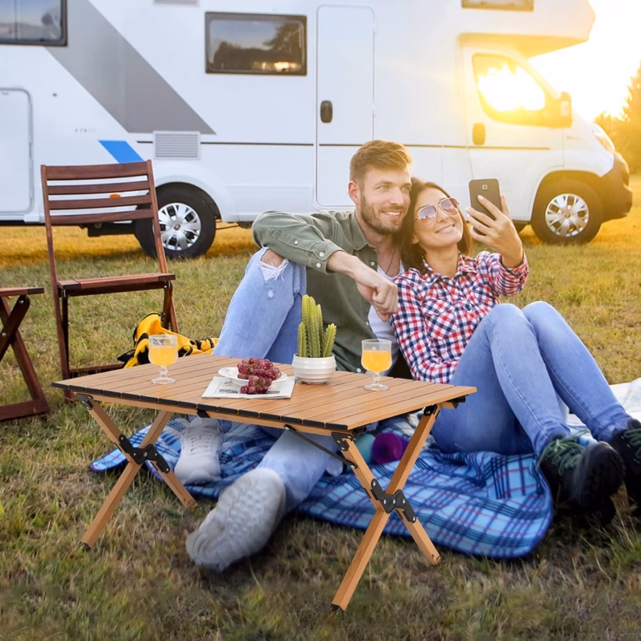 Matkalaud PROMIS Tourist ST90, kokkupandav ja rullitav, 87 × 60 × 45 cm - 4