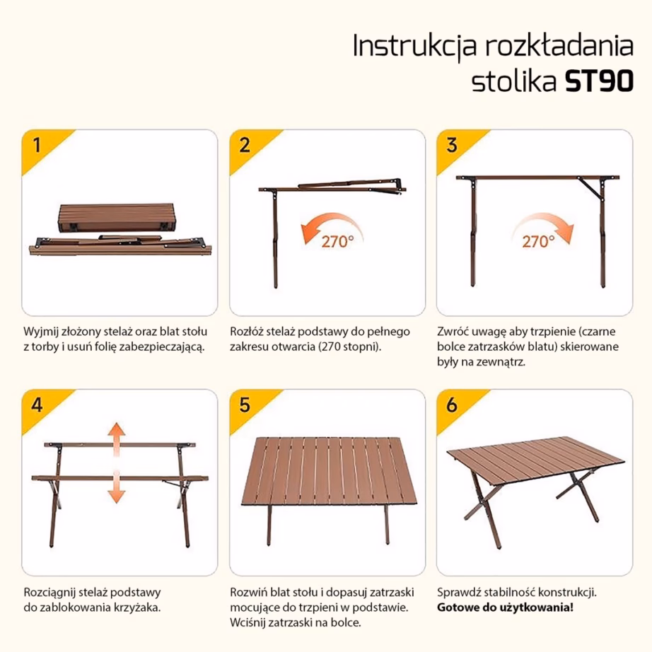 Matkalaud PROMIS Tourist ST90, kokkupandav ja rullitav, 87 × 60 × 45 cm - 9
